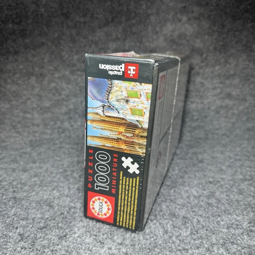 Educa Miniature Puzzle Collage Barcelona GAUDI # 11874 1000 Pcs NEW SEALED